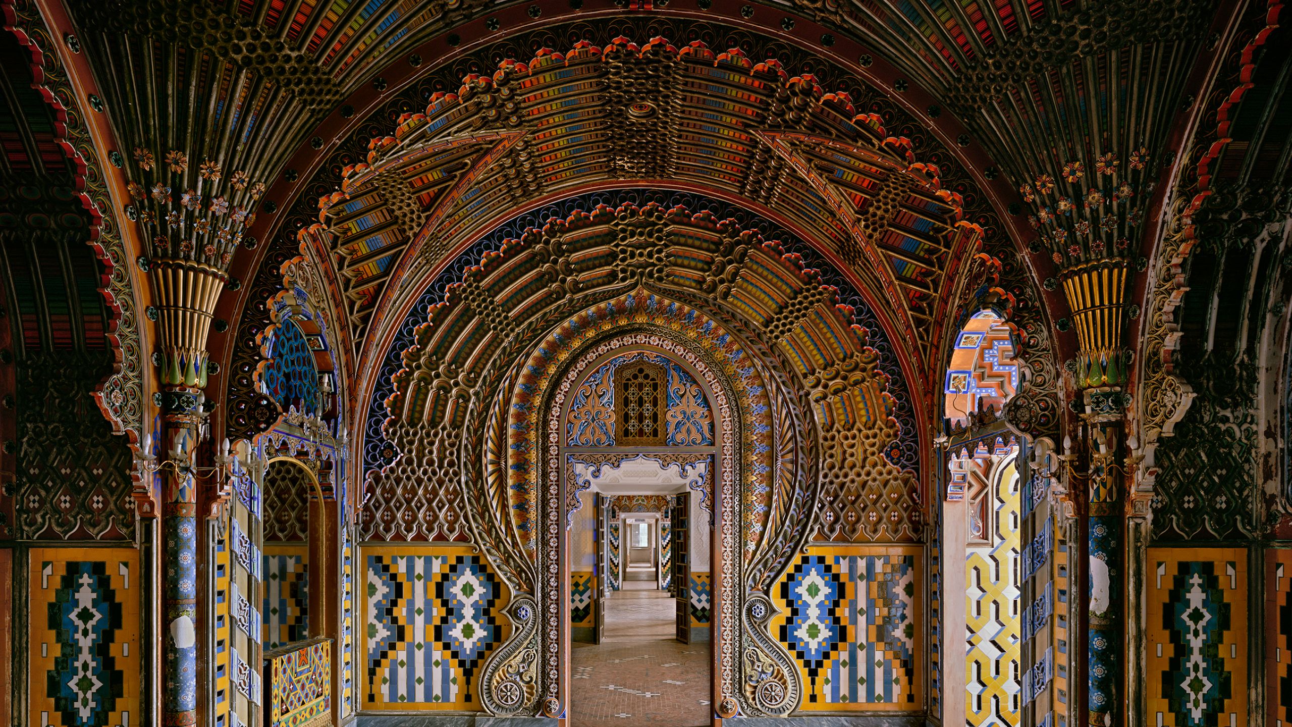 Castello Sammezzano Peacock Room, Leccio