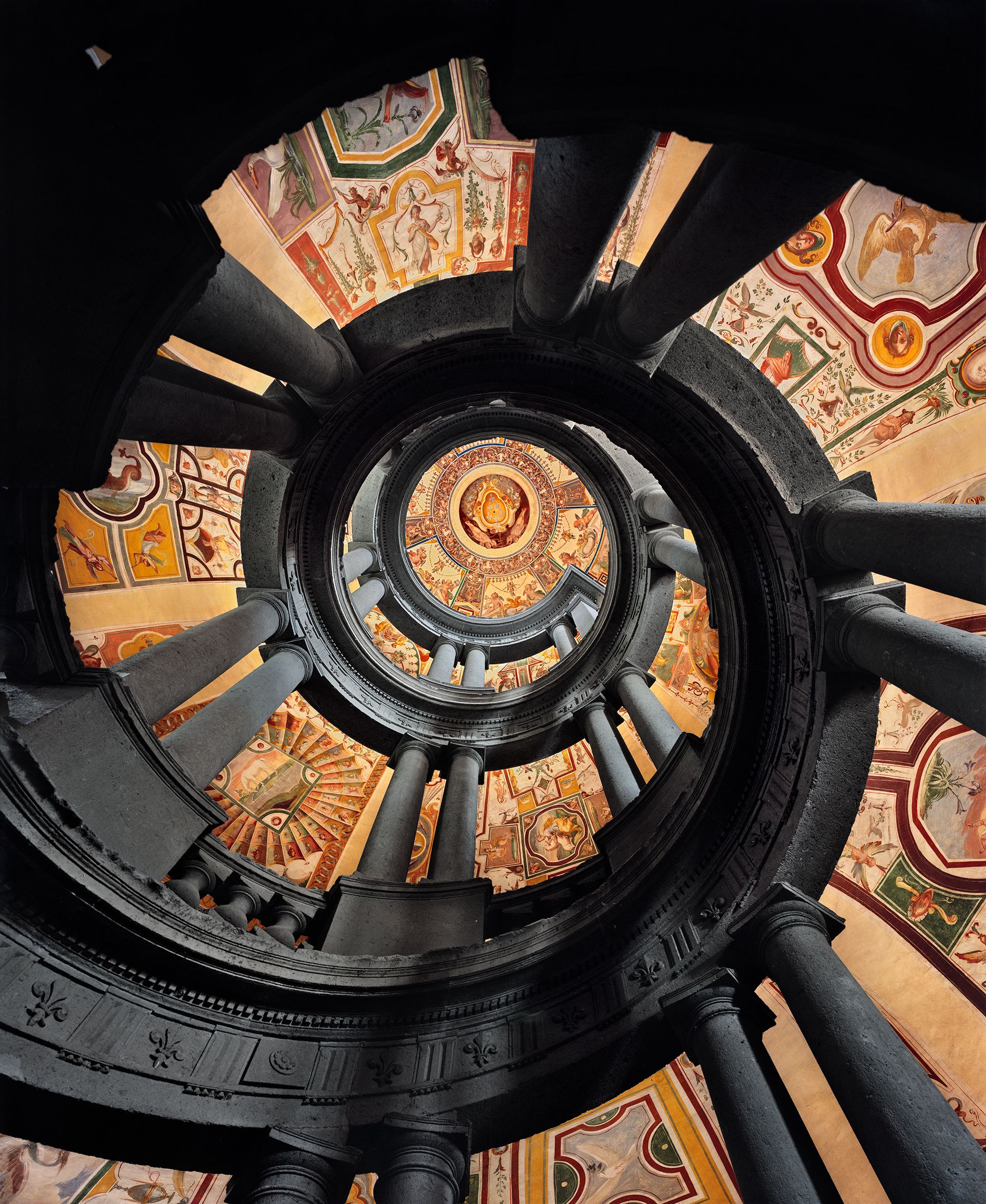 Villa Farnese Staircase, Caprarola